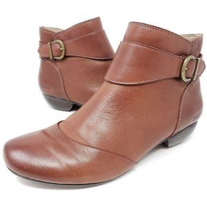 Taos Addition Ankle Boots Leather Western Booties